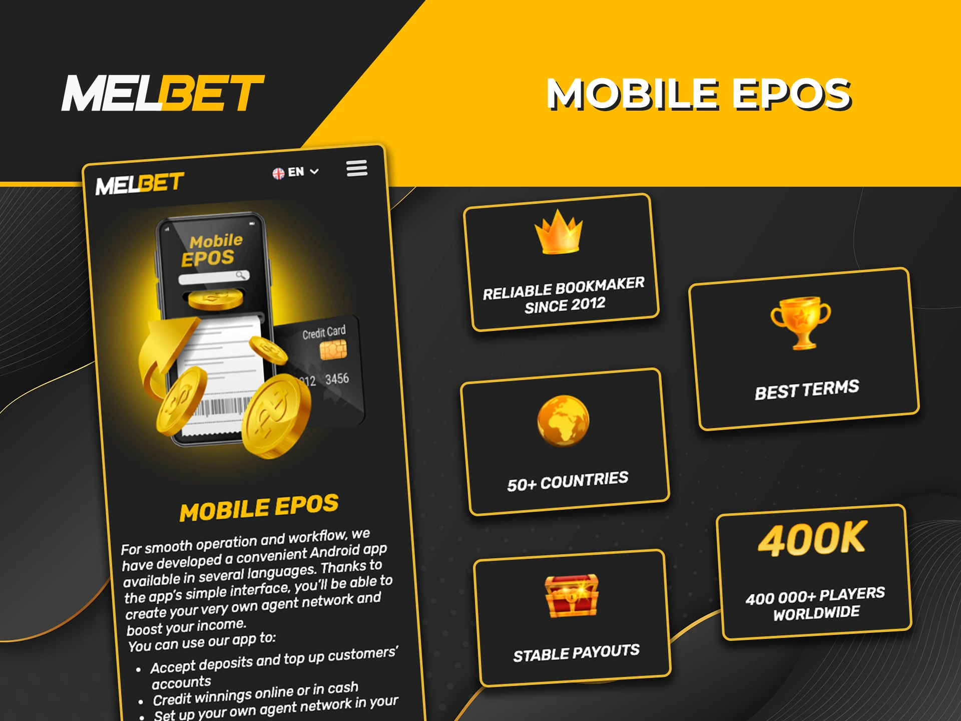 Learn about the top benefits of the Melbet app for agents.